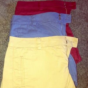 Stylus 3” Shorts (Magenta, Khaki & Blue)